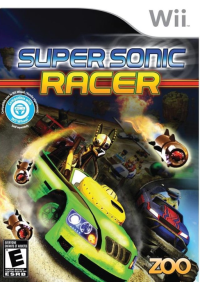 Super Sonic Racer PAL Wii  box art